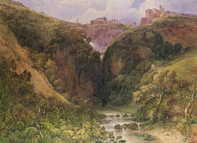Las Cataratas de Tívoli de William Wyld